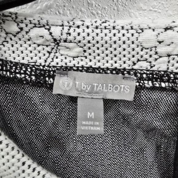 Talbots Crewneck Casual Confortable Short Sleeve Femenine Mini Dress M Casual - Picture 4 of 13
